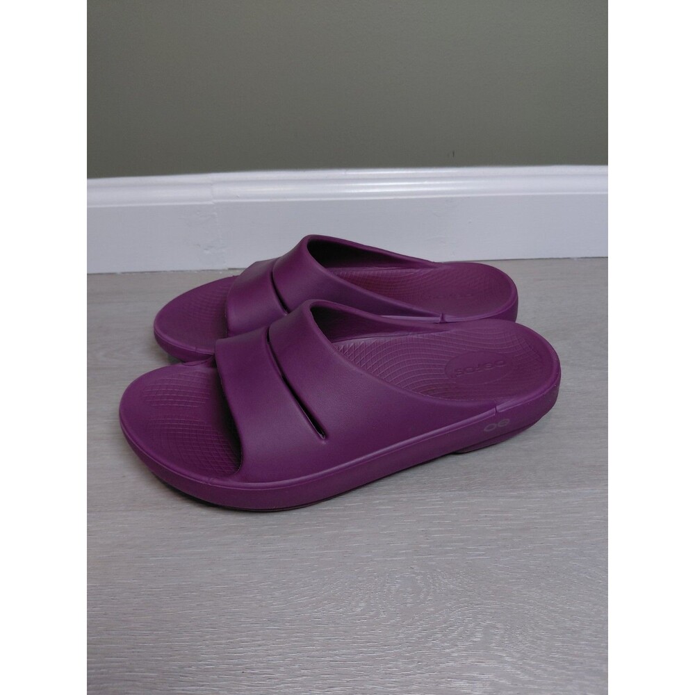 OOFOS OOahh Slide,Purple Lightweight Recovery US Men’s 8 Women’s 10 EU 41